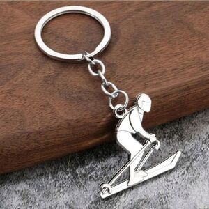 Ski Charm Keychain ⛷️